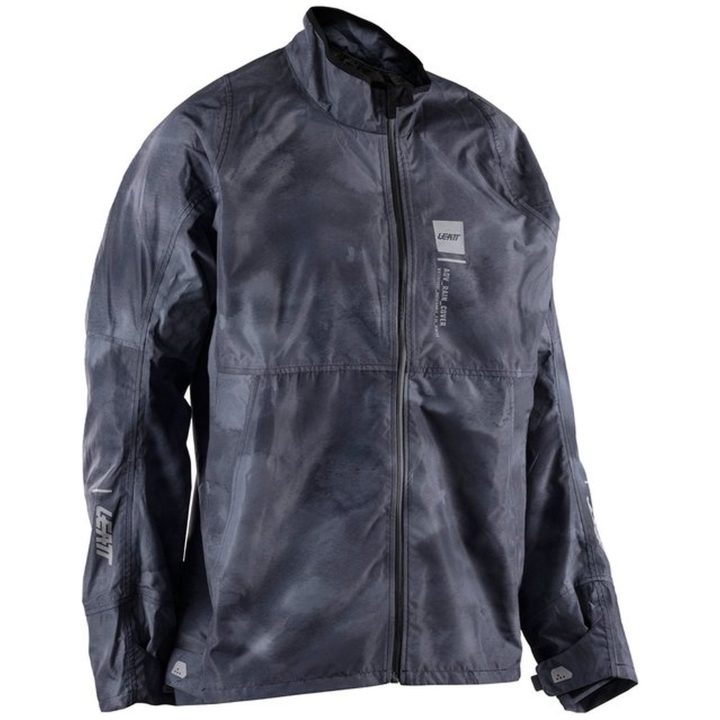 Regnjacka ADV Rain Cover Svart/Grå Leatt S (US38 / EU48) – bild 17