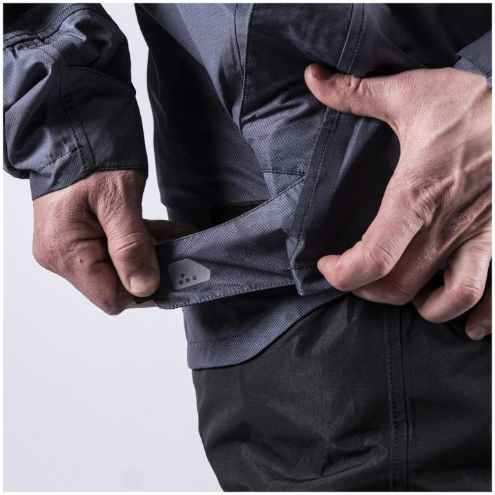 Regnjacka ADV Rain Cover Svart/Grå Leatt S (US38 / EU48) – bild 21
