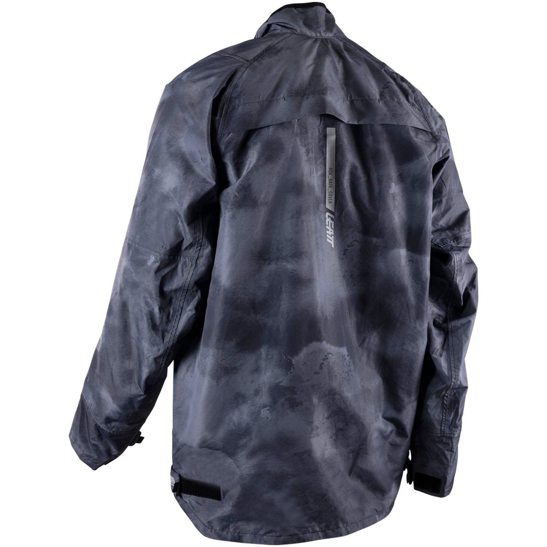 Regnjacka ADV Rain Cover Svart/Grå Leatt S (US38 / EU48) – bild 8