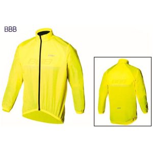 Regnjacka BaseShield Neon Gul BBB