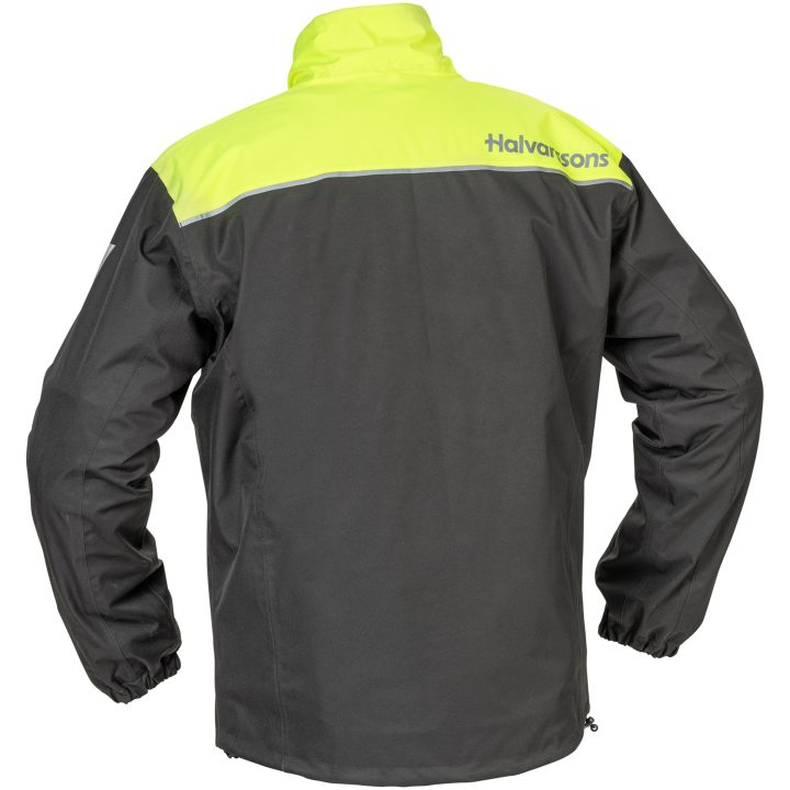 Regnjacka Bofallet HV Gul/Svart Halvarssons XS – bild 4