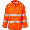 Regnjacka Fluorescerande Orange Top Swede XS – miniatyr 1