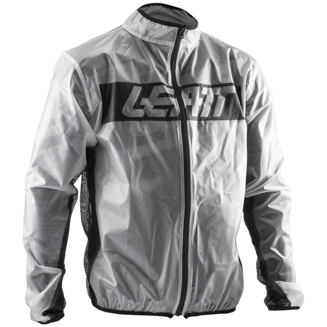 Regnjacka RaceCover Transparent Leatt Small – bild 4