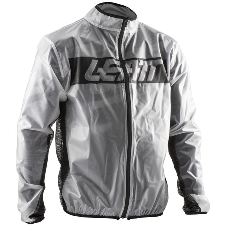 Regnjacka RaceCover Transparent Leatt Small – bild 4