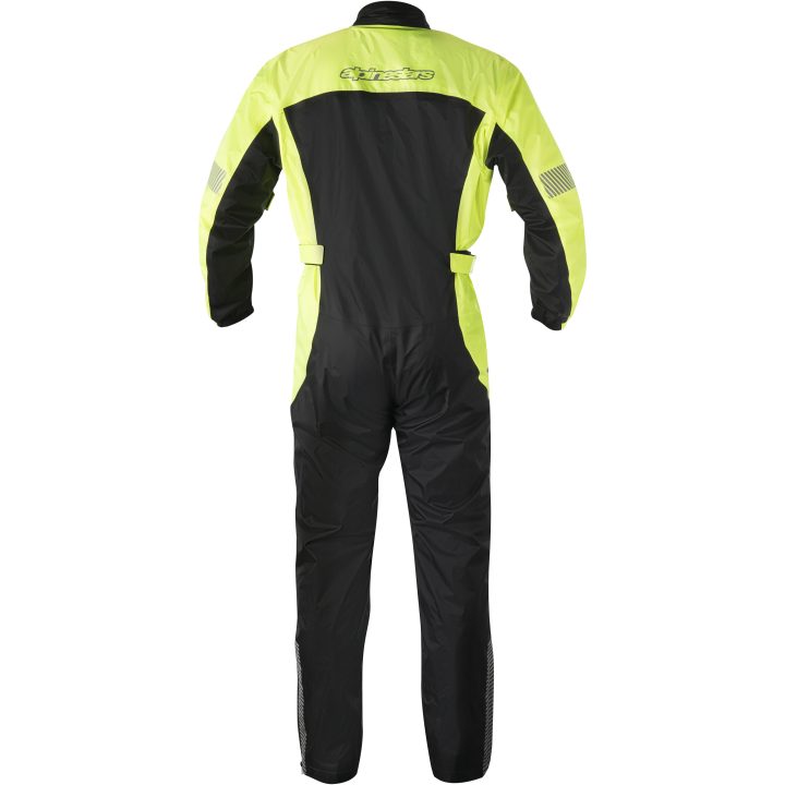 Regnoverall Hurricane Gul/Svart Alpinestars Small – bild 3