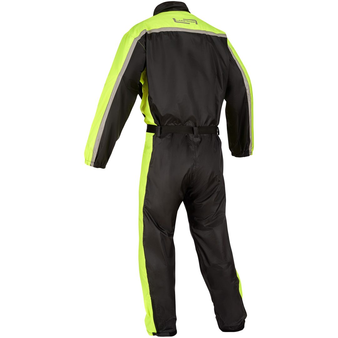 Regnoverall Sidvallen Svart/Gul Lindstrands XS – bild 2