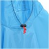 Regnponcho med huva 2-i-1 blå 223x145 cm vidaXL – miniatyr 5