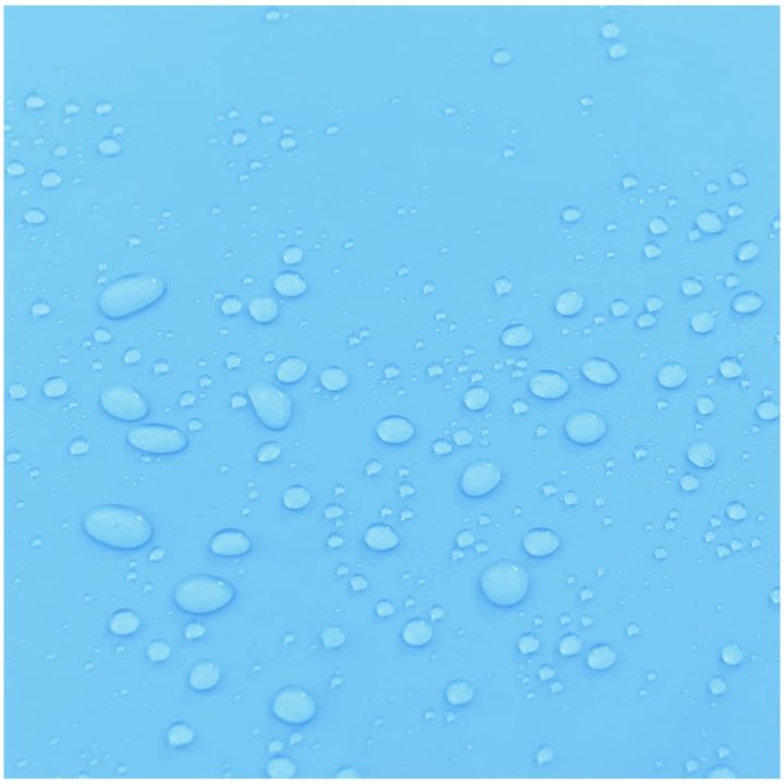 Regnponcho med huva 2-i-1 blå 223x145 cm vidaXL – bild 8
