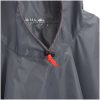 Regnponcho med huva 2-i-1 grå och orange 223x145 cm vidaXL – miniatyr 5