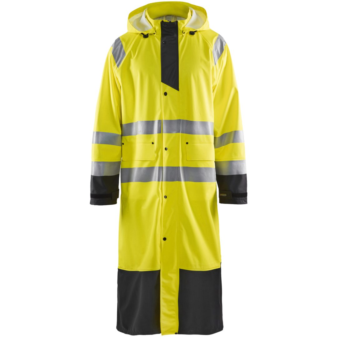 Regnrock 43252000 Svart / Hivisgul BLÅKLÄDER REGNROCK 43252000 GUL/SVA XS
