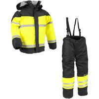 Regnställ barn 48602003 Svart / Hivisgul BLÅKLÄDER