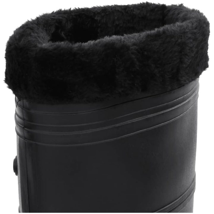 Regnstövlar med avtagbara strumpor svart strl PVC vidaXL 41 – bild 6