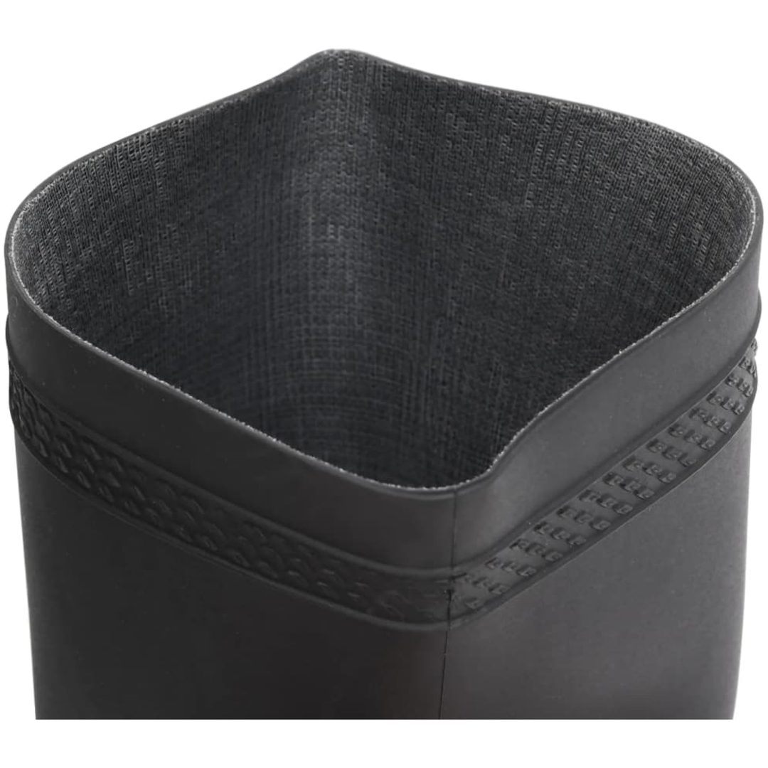 Regnstövlar svart strl PVC vidaXL 38 – bild 6