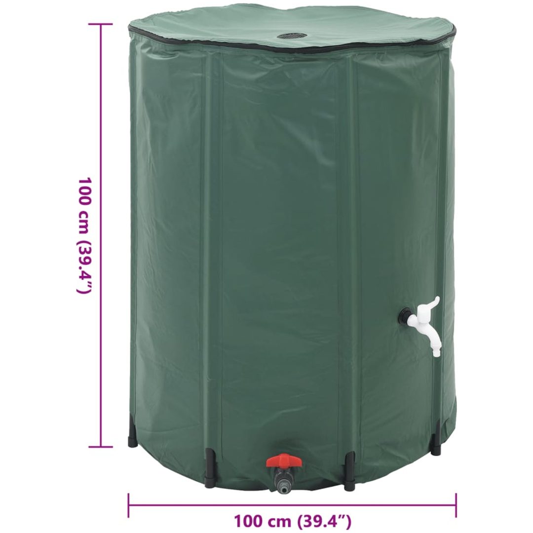 Regntunna hopfällbar vidaXL 750 l – bild 10