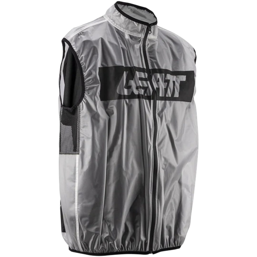 Regnväst Moto RaceCover Genomskinlig Leatt S (US38 / EU48)
