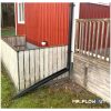 Regnvattenränna Fällb MRFLOWOUT Färg: Svart – miniatyr 2