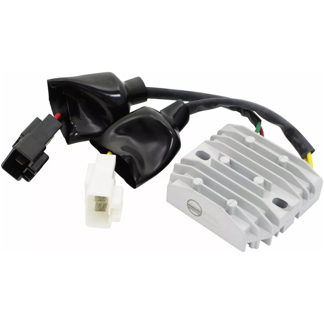 Regulator High-Performance Svart/Silver MOTOPLAT