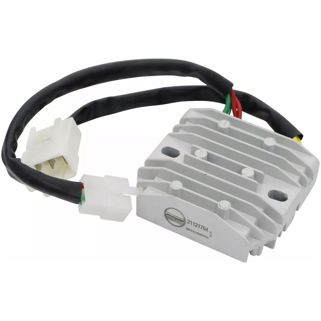 Regulator High-Performance Svart/Silver MOTOPLAT