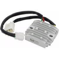 Regulator High-Performance Svart/Silver MOTOPLAT