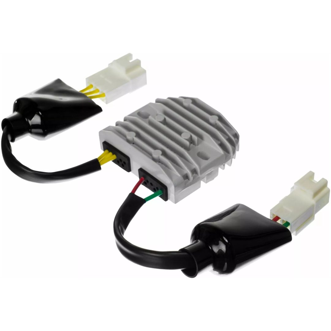 Regulator High-Performance Svart/Silver MOTOPLAT
