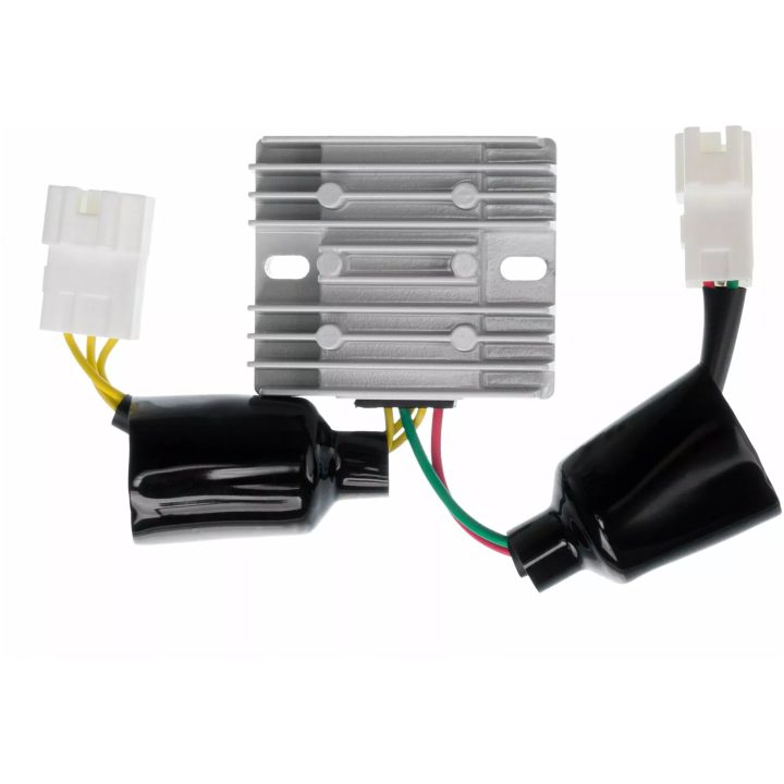 Regulator High-Performance Svart/Silver MOTOPLAT – bild 3