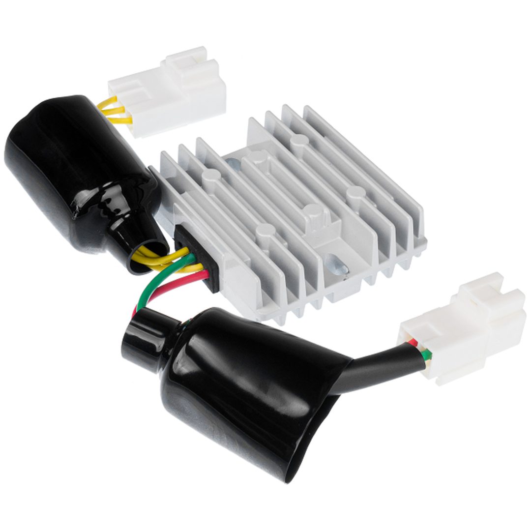 Regulator High-Performance Svart/Silver MOTOPLAT