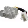 Regulator High-Performance Svart/Silver MOTOPLAT – miniatyr 1