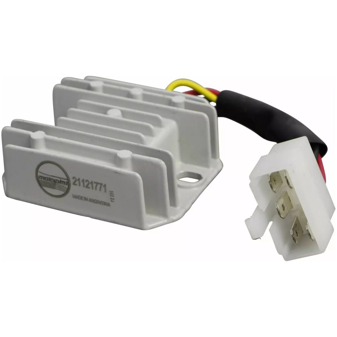 Regulator High-Performance Svart/Silver MOTOPLAT