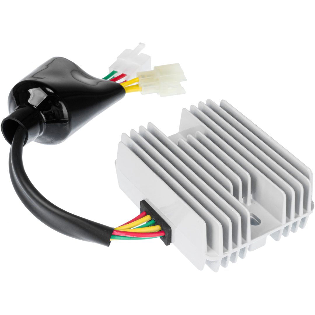 Regulator High-Performance Svart/Silver MOTOPLAT