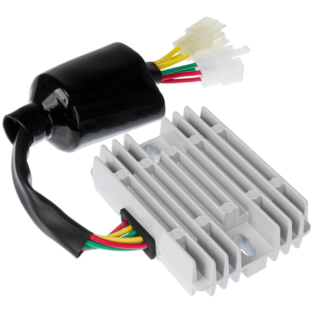 Regulator High-Performance Svart/Silver MOTOPLAT