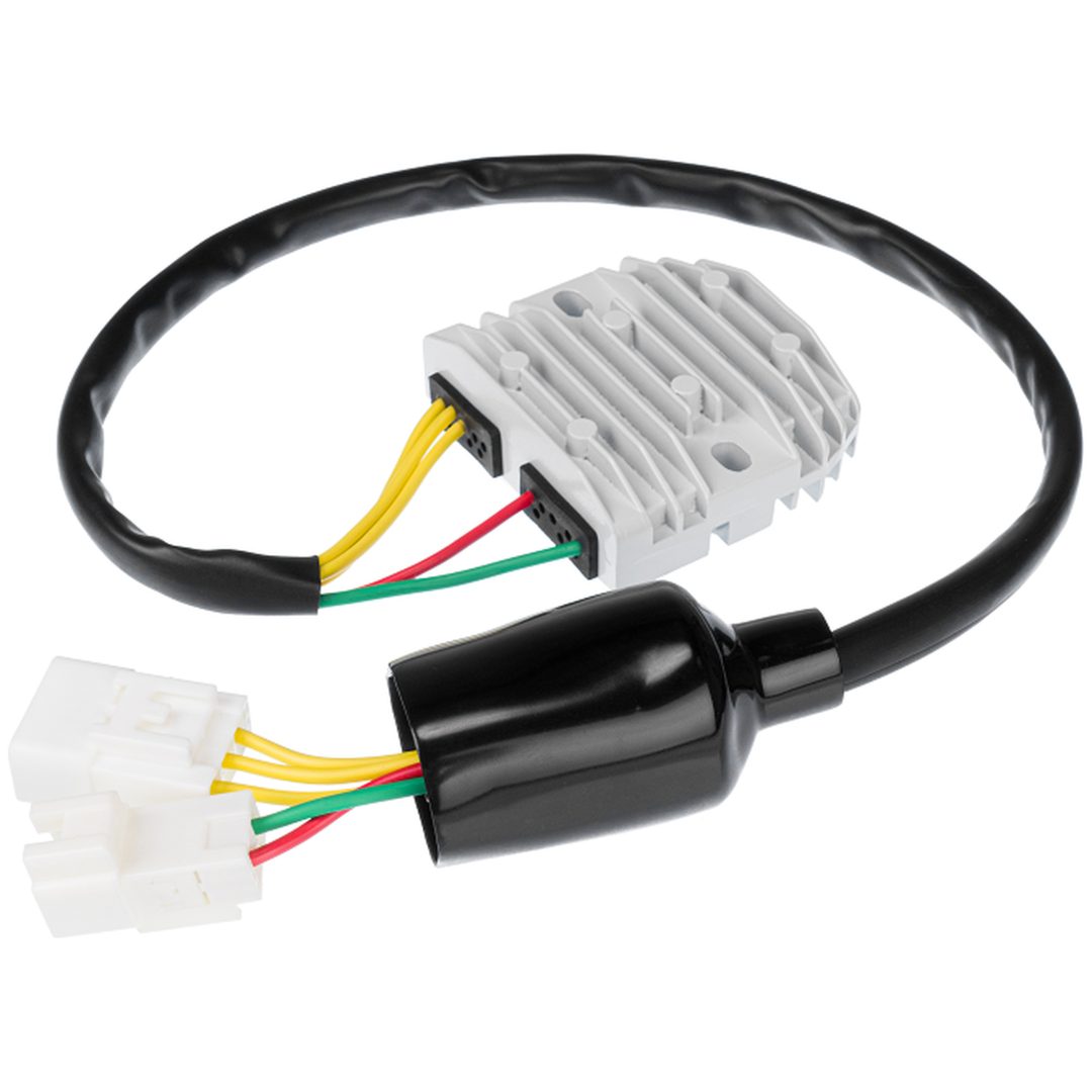 Regulator High-Performance Svart/Silver MOTOPLAT