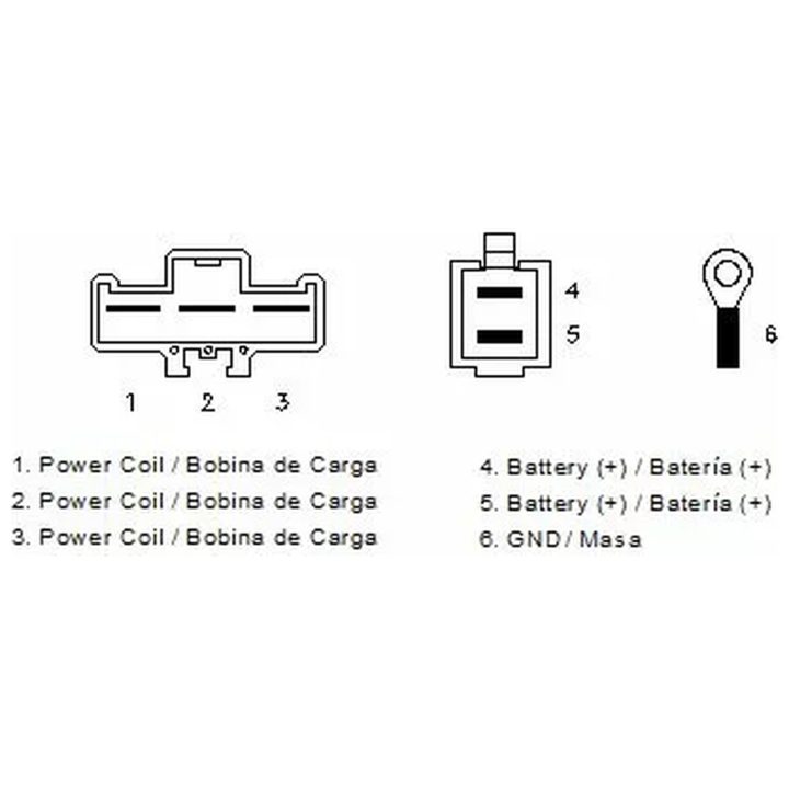 Regulator High-Performance Svart/Silver MOTOPLAT – bild 6