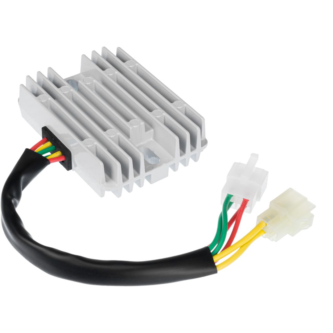 Regulator High-Performance Svart/Silver MOTOPLAT