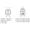 Regulator High-Performance Svart/Silver MOTOPLAT Regulator – miniatyr 2
