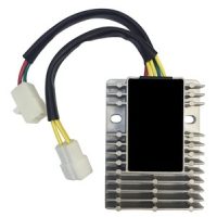 Regulator High-Performance Svart/Silver MOTOPLAT