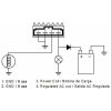 Regulator High-Performance Svart/Silver MOTOPLAT Regulator – miniatyr 3
