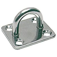 Rektangulär platta med ring 8 mm Osculati