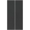 Rektangulärt Poolöverdrag Svart Plast Poolöverdrag vidaXL 420 x 220 cm – miniatyr 2