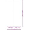 Rektangulärt Poolöverdrag Svart Plast Poolöverdrag vidaXL 420 x 220 cm – miniatyr 8