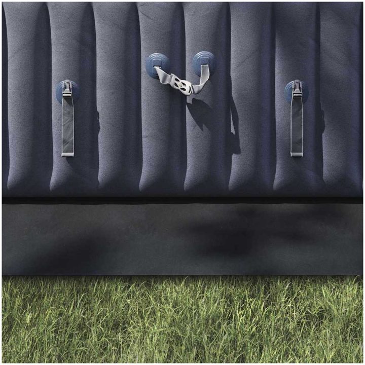 Rektangulärt Poolöverdrag Svart Plast vidaXL 820 x 420 cm – bild 4