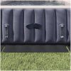 Rektangulärt Poolöverdrag Svart Polyeten vidaXL 550 x 280 cm – miniatyr 4