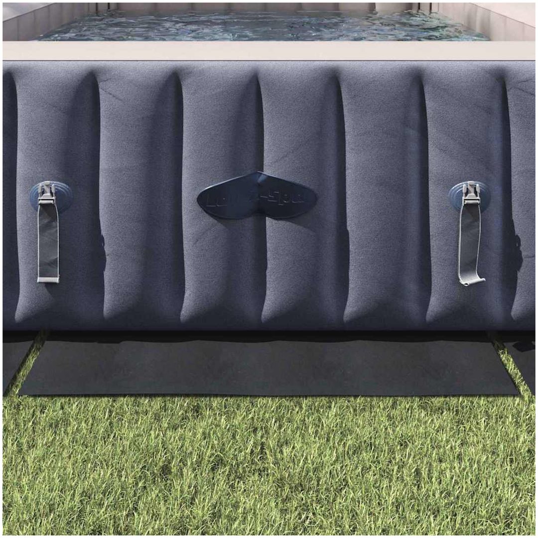 Rektangulärt Poolöverdrag Svart Polyeten vidaXL 550 x 280 cm – bild 4