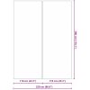 Rektangulärt Poolöverdrag Svart PVC 300 x 220 cm Hållbart vidaXL 300 x 220 cm (1 mm) – miniatyr 8