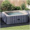 Rektangulärt Poolöverdrag Svart PVC 300 x 220 cm Hållbart vidaXL 300 x 220 cm (1 mm) – miniatyr 1