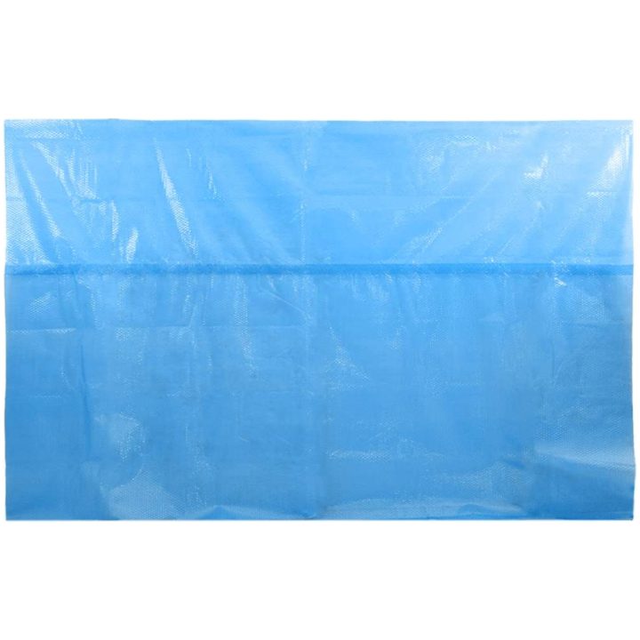 Rektangulärt poolskydd 600x400 cm PE blå vidaXL 600 x 400 cm 110 μm – bild 3