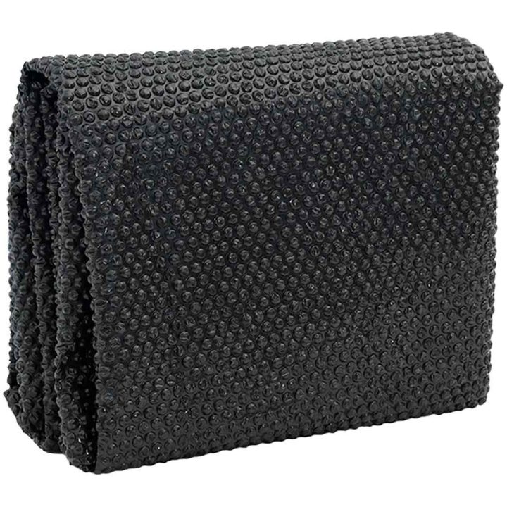 Rektangulärt poolskydd 600x400 cm PE svart vidaXL 600 x 400 cm 110 μm – bild 2