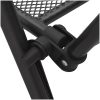 Relaxstolsset för trädgården 5 st antracit pulverlackerat stål vidaXL 80 x 72.5 cm – miniatyr 9
