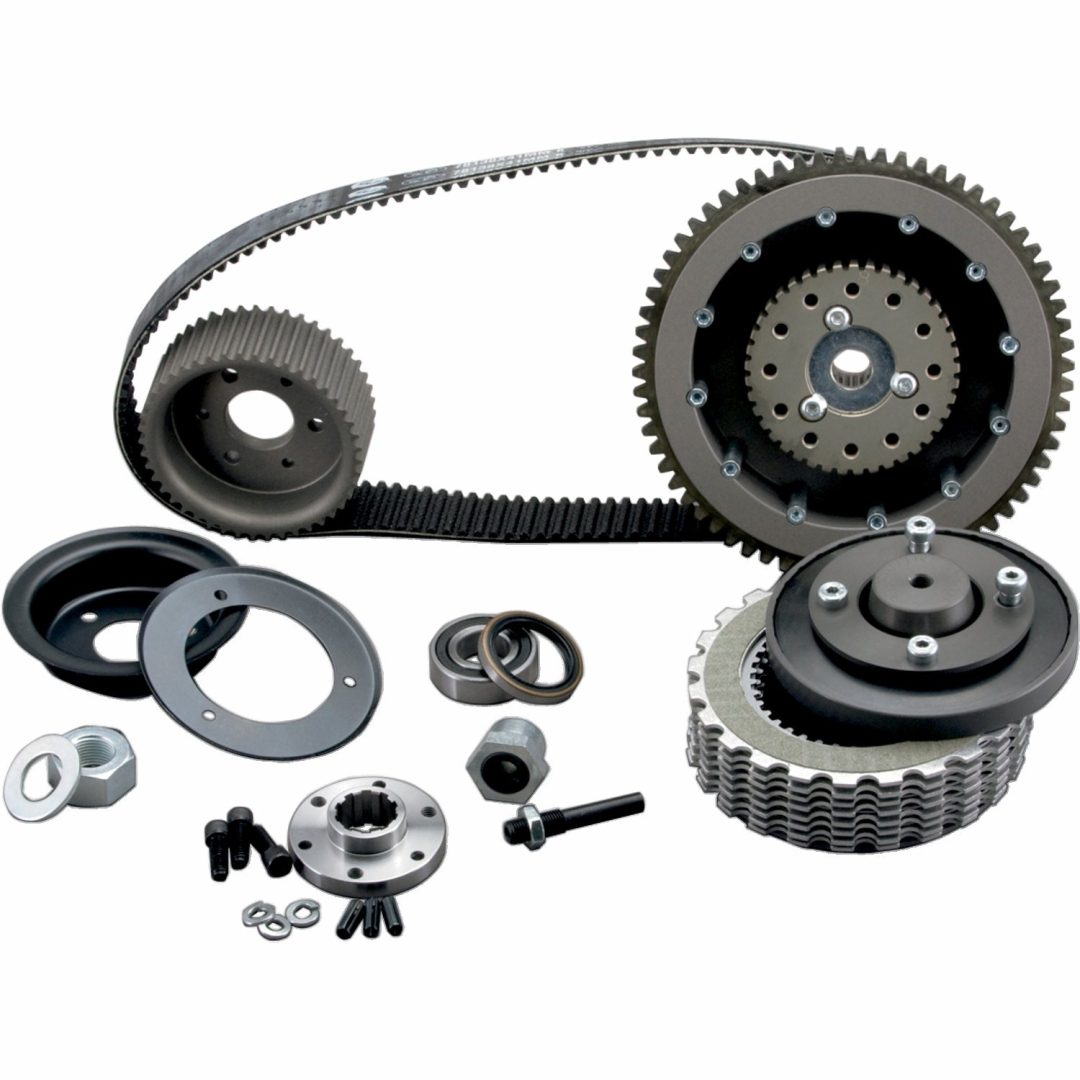 Remdrift med Quiet Clutch System Svart BELT DRIVES LTD.