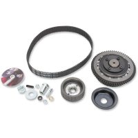 Remdrift med Quiet Clutch System Svart BELT DRIVES LTD.