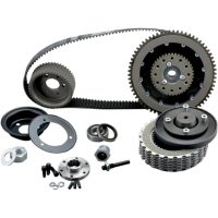 Remdrift med Quiet Clutch System Svart BELT DRIVES LTD.